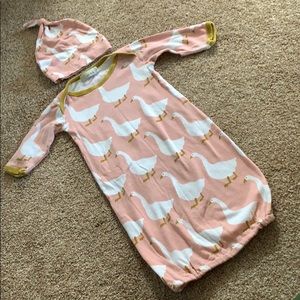 Zebi Baby Sleep Gown + Hat